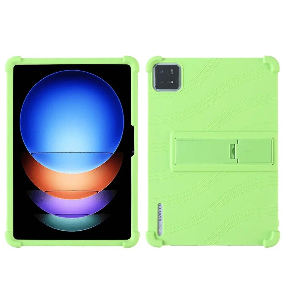 Для Xiaomi Mi Pad 6S Pro 12,4 чехол для планшета противоударный чехол для планшета Teclast мягкая силиконовая подставка защитная оболочка