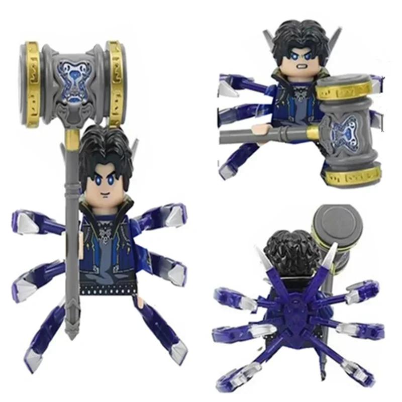 Аниме Фигурка Мини Конструктор Фигурка, Морской Бог, Тан Сан Модель Убийцы, Детская Сборная Конструктор Пазл Игрушка Подарок