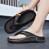 Fashion Men Platform Flip Flops Summer Thick Soft Sole EVA Slippers Outdoor Beach Sandals Anti-Slip Cloud Cushion Bathroom Slides Shoes