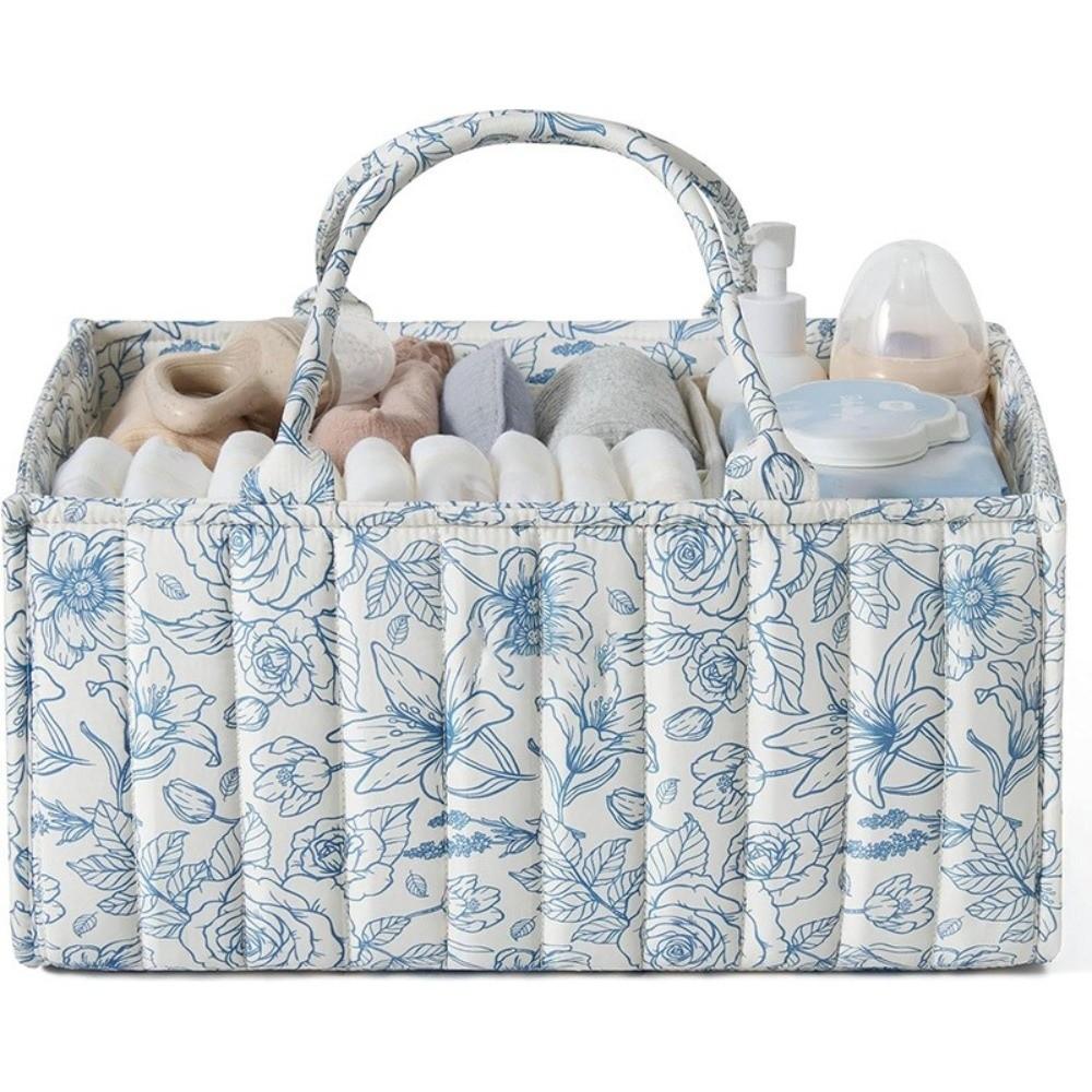 Multi-Pocket Foldable Mommy Bag Large Capacity Diaper Storage Bag Baby Diaper Organizer  Nursery