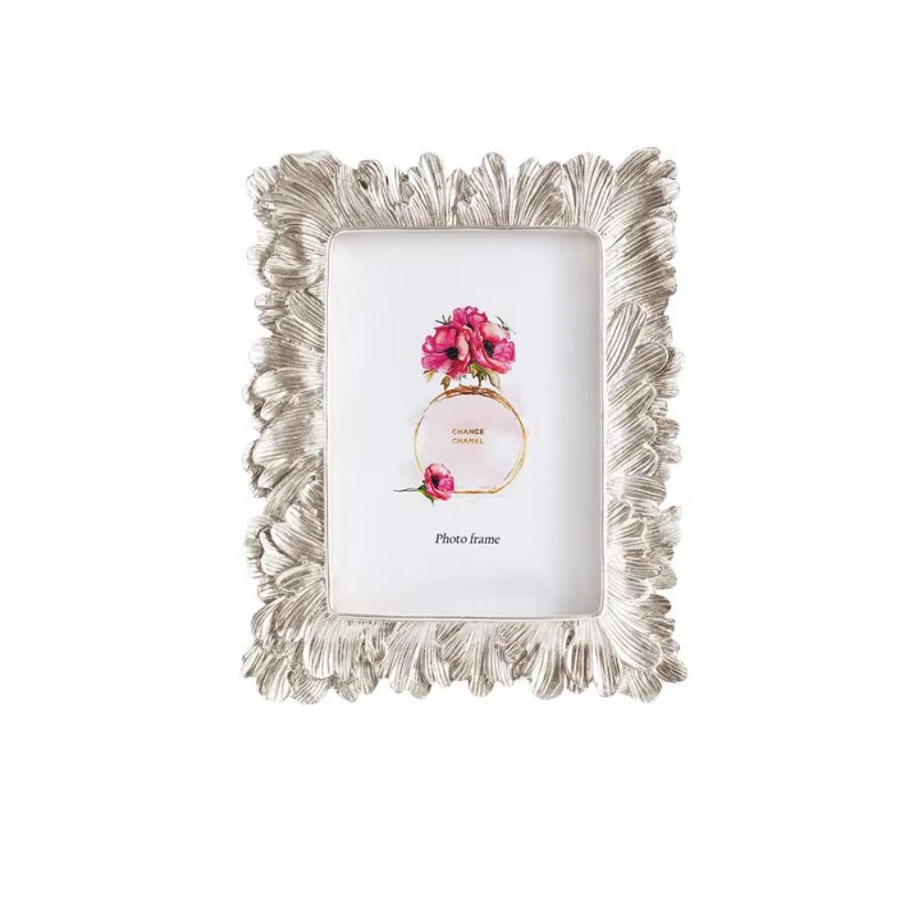 Антикварный держатель для фото, легкая фоторамка, украшения, рамки для фотографий в виде листьев, гостиная