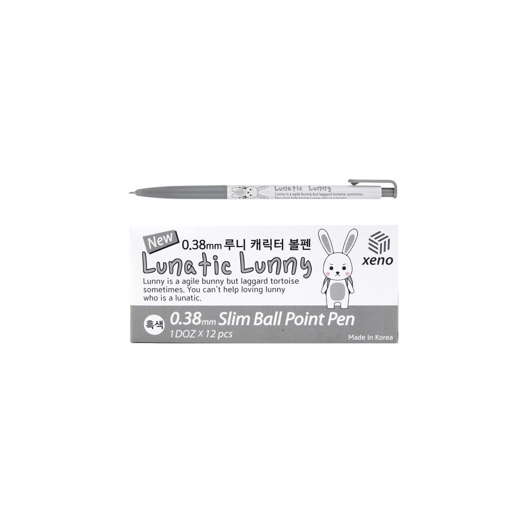 XENO 0.38mm Slim Ballpoint Pen Shinzi Monpeluche To Baby Lune Lisa 12 Pack