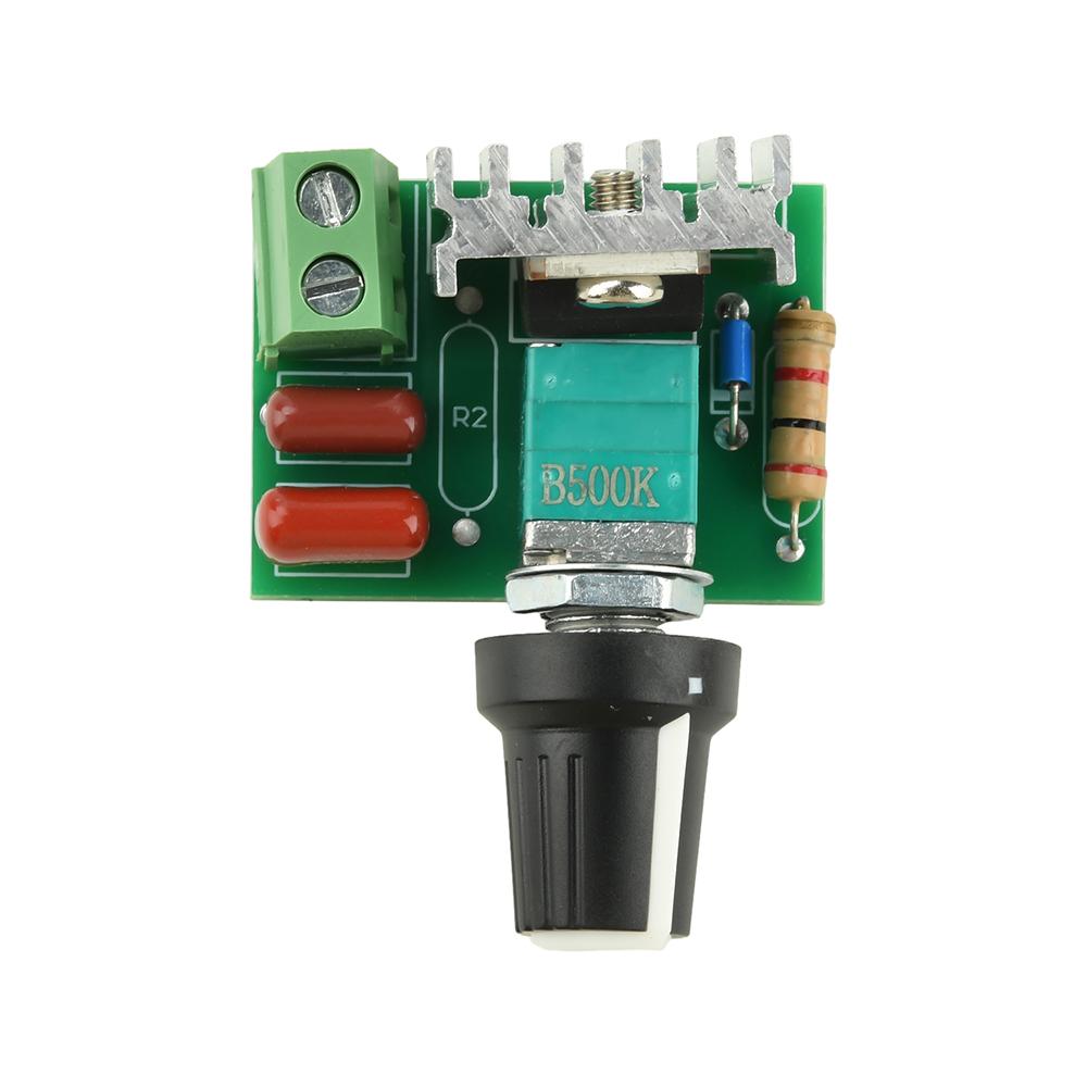AC 220V 500W Motor Controller Continuously Variable Speed Controller Driver Module For Electric Furnace Fan