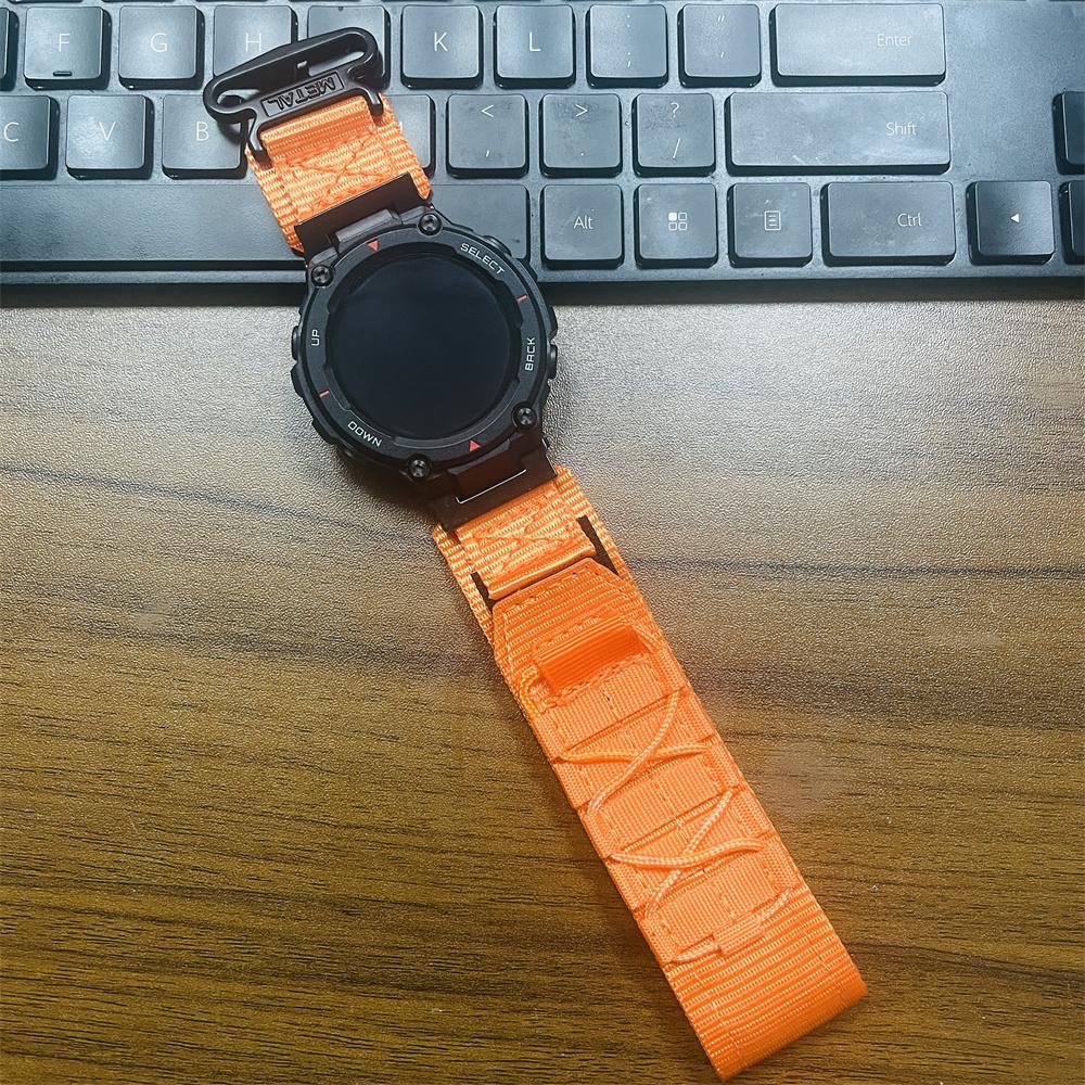 Красочный нейлоновый ремешок для Huami Amazfit T-rex 2, ремешок-петля для Huami Amazfit Trex/Trex Pro/Trex Ultra, сменный браслет, браслет с тираннозавром