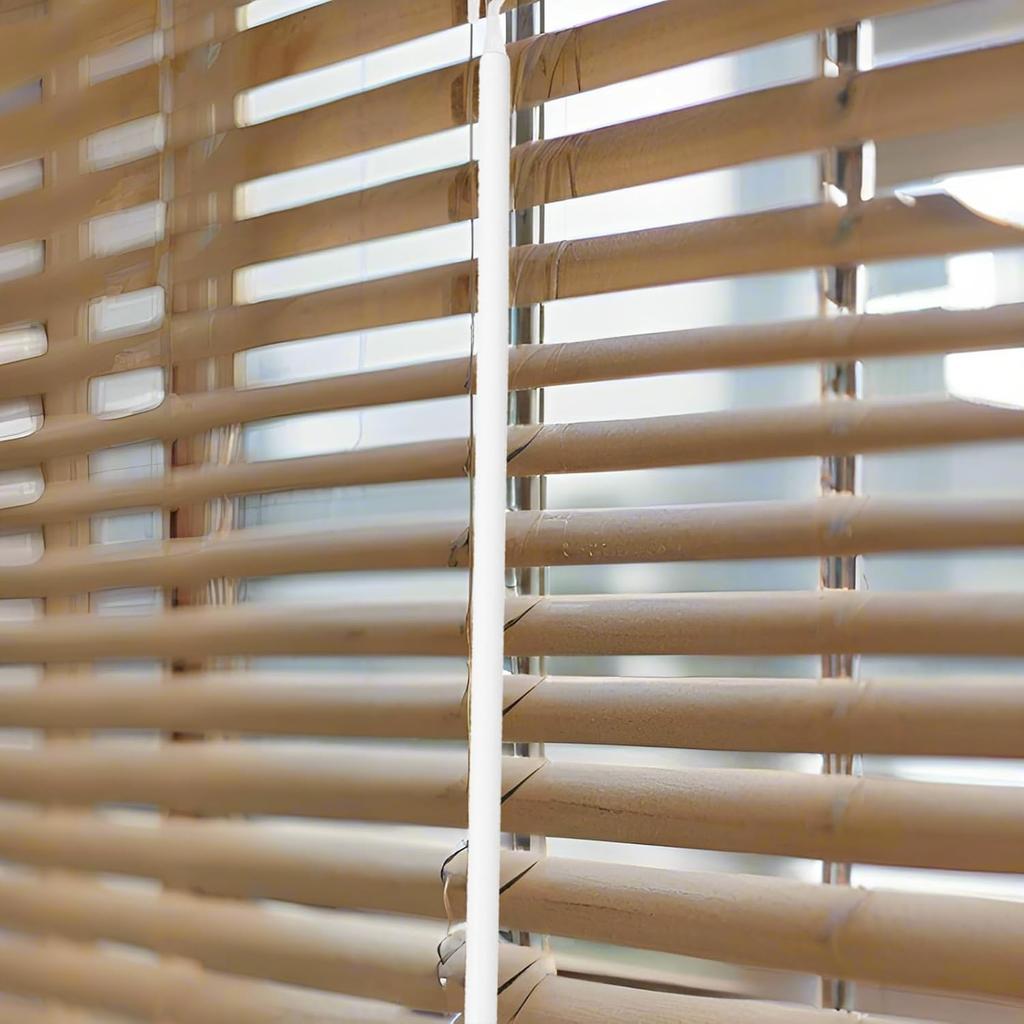 46 Inch Long Blind Wand Replacement with 5 Hook, 1 Pcs White Blind Sticks to Open Blinds, Vertical Blind Rod Replacement Parts, Curtain Opener Stick,