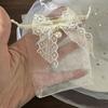 10 шт. Мешочки для украшений с бантиком, Органзовый подарочный мешочек, Свадебная вечеринка, Ювелирные изделия, Конфеты, Упаковочный мешочек на шнурке, Подарочный мешочек