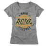 Женская футболка ACDC Высокое напряжение