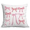 1pcs 45*45cm New Pink Creative Bow Cushion Cover Fashion Household Sofa Decoration Pillowcase