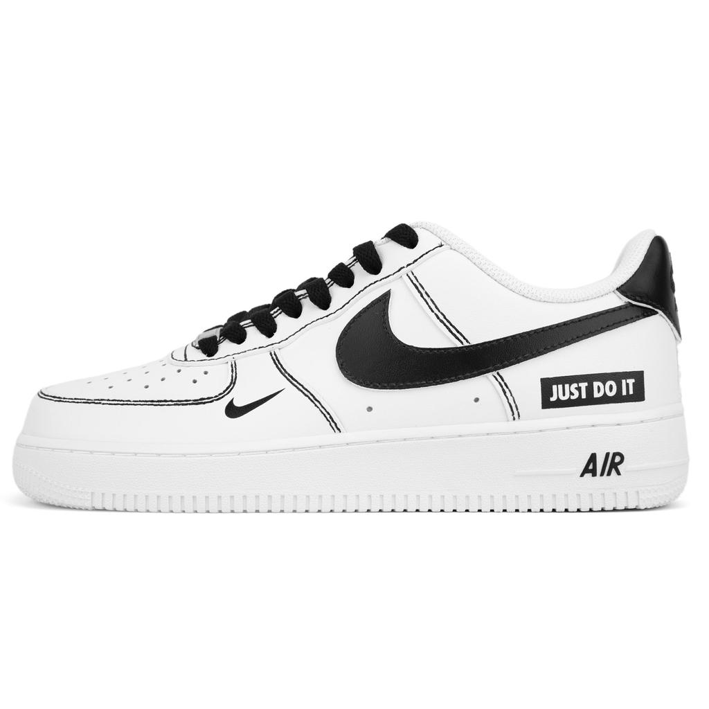 Nike Кроссовки Air Force 1 Low Skateboard Мужские Женские Унисекс, Черно-Белые 315122-111(Команда18-)