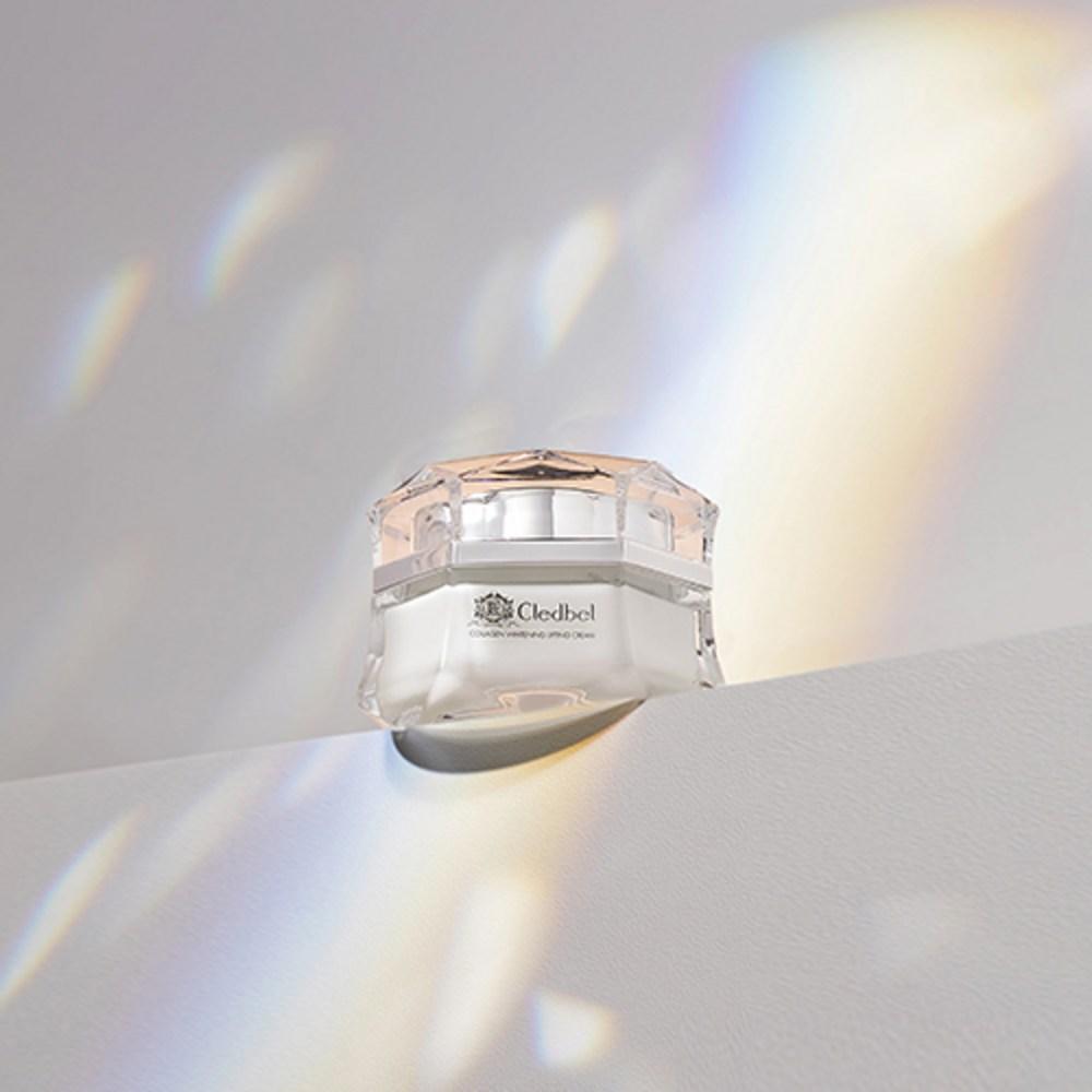 CLEDBEL Набор из 3-х наборов: тоник для отбеливания кожи с коллагеном + лосьон-эссенция + сыворотка + крем