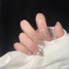 Buddy Jelly Trends Набор из 24 накладных ногтей, с простым нанесением на клейкие вкладки, Ногти многоразовые и не ломаются (Д-17)