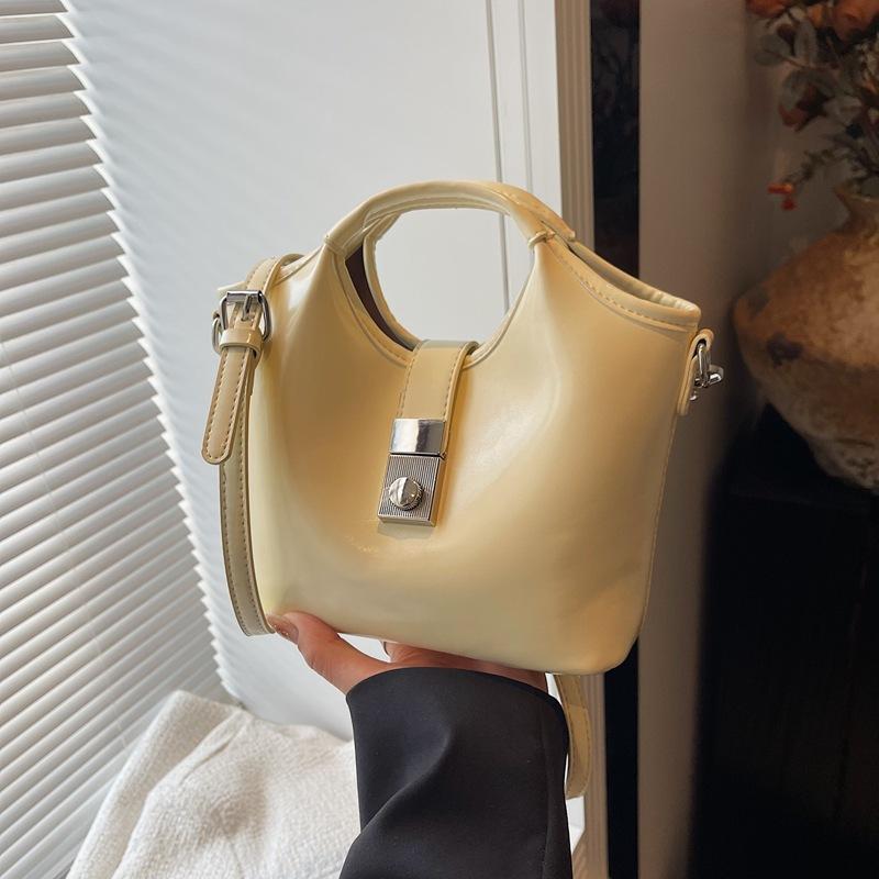 Premium handbag bag women's 2025 new trendy fashion foreign style versatile shoulder bag crossbody bucket bag