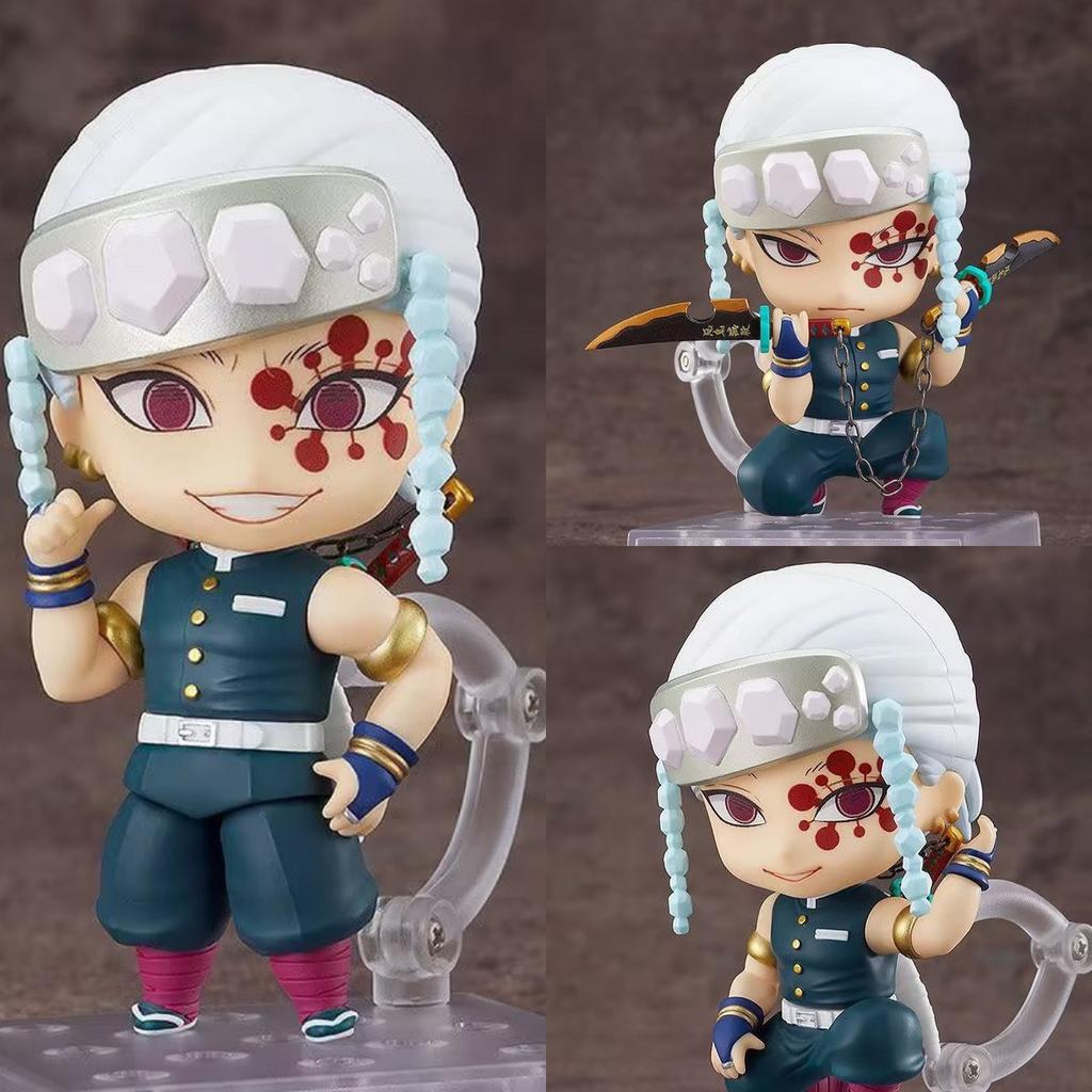 Hot Anime Demon Slayer Series Tanjirou #1193 Nezuko #1334 Zenitsu #1361 Inosuke 1541# Kyoujurou Figures Doll Set Collection Gift