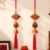 Chinese New Year Decorations 2026 Year of Horse Lucky Charm with Tassel Feng Shui Hanging Pendants for Wealth Good Luck
