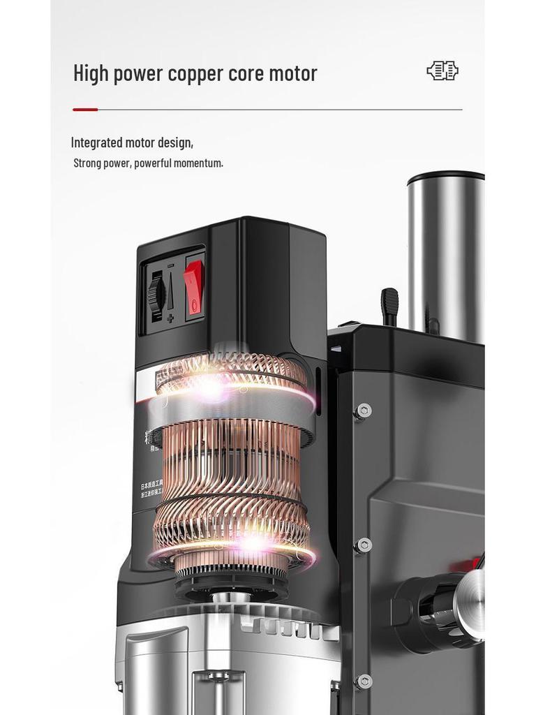 Высокоточный настольный сверлильный станок 220В: Промышленный, Многофункциональный, Высокомощный Фрезерно-сверлильный станок для дома.