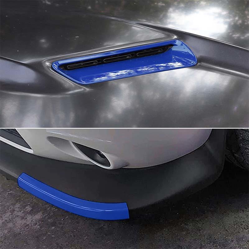 Капот двигателя автомобиля, воздухозаборник, передний бампер, защитный рукав, декоративная крышка для Dodge Challenger 2015, внешние автомобильные аксессуары