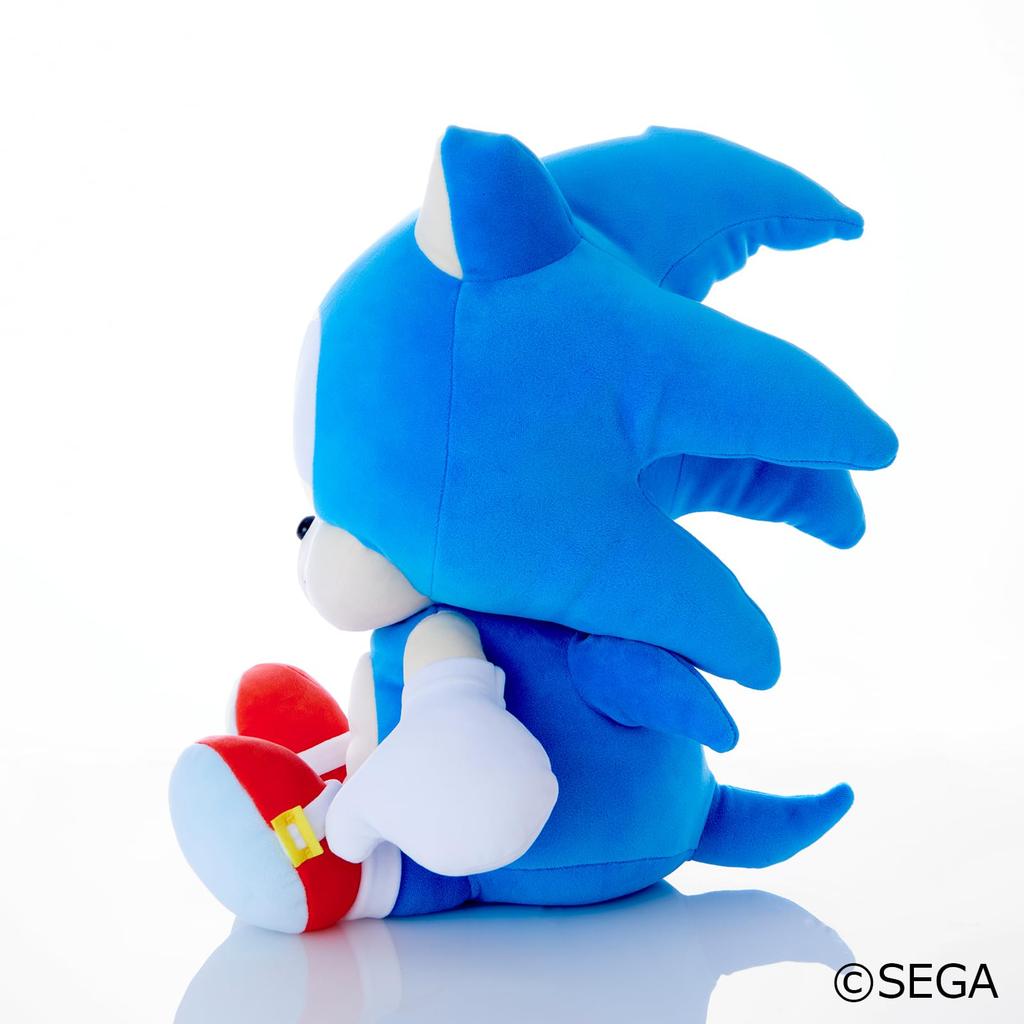 SEGA FAVE SONIC FRIENDS Mochi Fluffy Plush L Sonic &