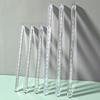 Многофункциональная прозрачная треугольная линейка Muji, 15 см - 3D шкала и прямая кромка для учеников