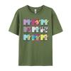 Logo Stack Style Raunisex Cat Cotton Unisex Tshirts Print T Shirt Slim Fit Group T Shirts Design T Shirts Drop Shipping