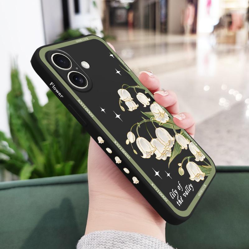May Bells Phone Case For iPhone 16 16e 15 14 13 12 11 X XR XS Plus Pro Max Mini Silicone Cover