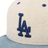 New Era Кепка 59FIFTY MLB Двухцветная LA Овсяный/Джинсовый 7 3/8 5950 OATMEAL LOSDOD OAT WDNM 14388838 NER36C1460