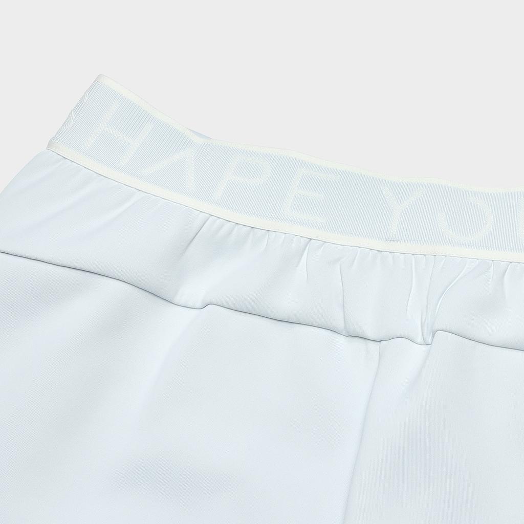 Fila Solid Color Cuffed Fitness Knitted Sports Pants Women Bottoms Bean-Gray-Blue A11W411611F-LB