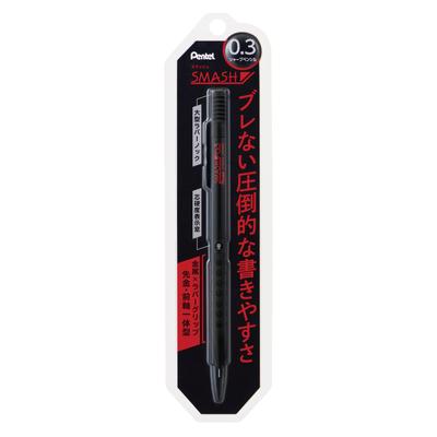 Pentel механический карандаш Smash 0,3 мм черный XQ1003-1N