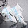 Men Soccer Shoes Kids Football Boots Women Professional Soccer Cleats Antiskid Chaussure Football TF/FG Sports Football Shoes
