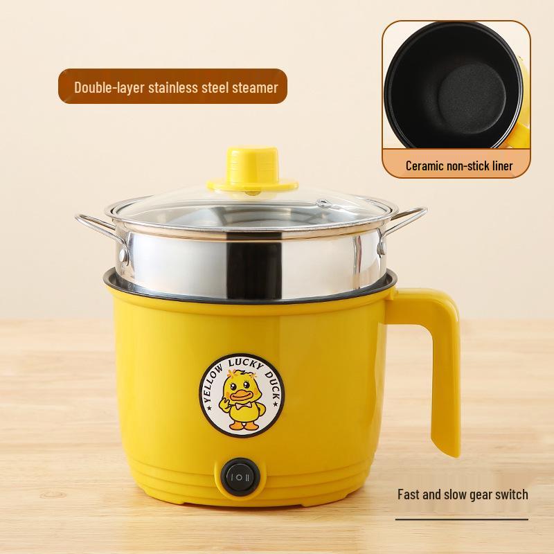 Мини-мультиварка: Готовит на пару и варит для одного человека, идеально подходит для общежитий