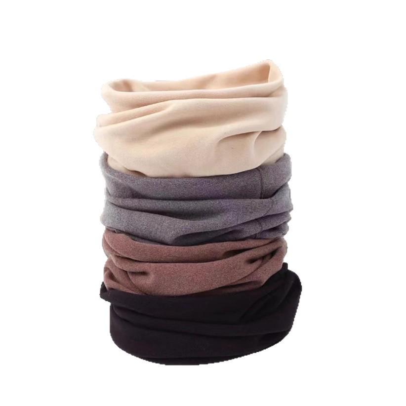 Versatile German Velvet Double-Sided Neck Warmer: Cozy, Cold-Proof Pullover Scarf for Outdoor Use
