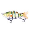 1 Piece Fishing Lure Hard Bait 10cm/18g Wobblers 6 Segments Swimbait Fishing Lure