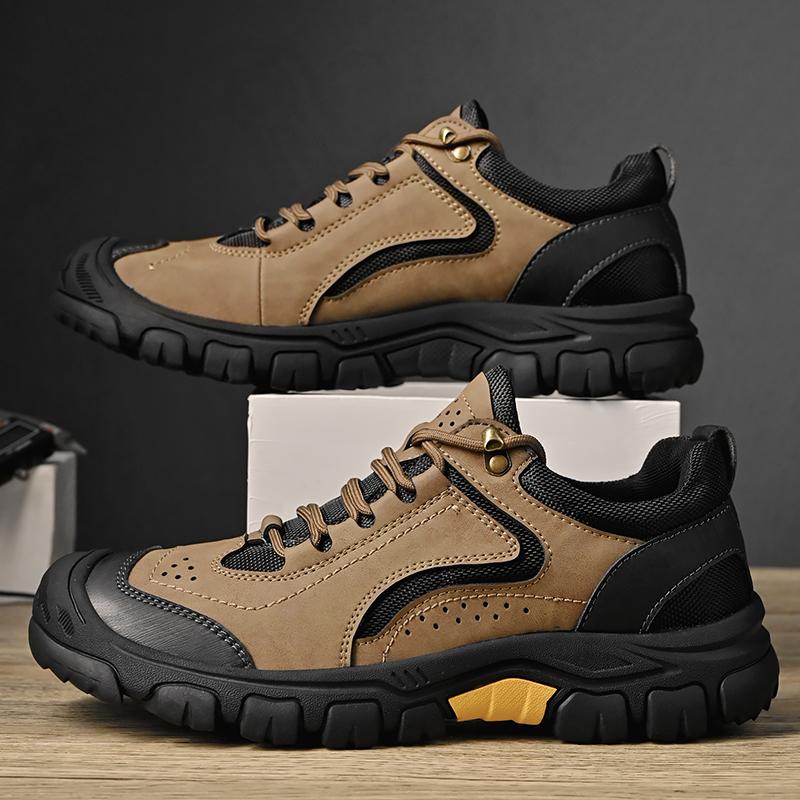Роскошные мужские походные кроссовки из натуральной кожи для мужчин, повседневная обувь для походов и отдыха, обувь для скалолазания
