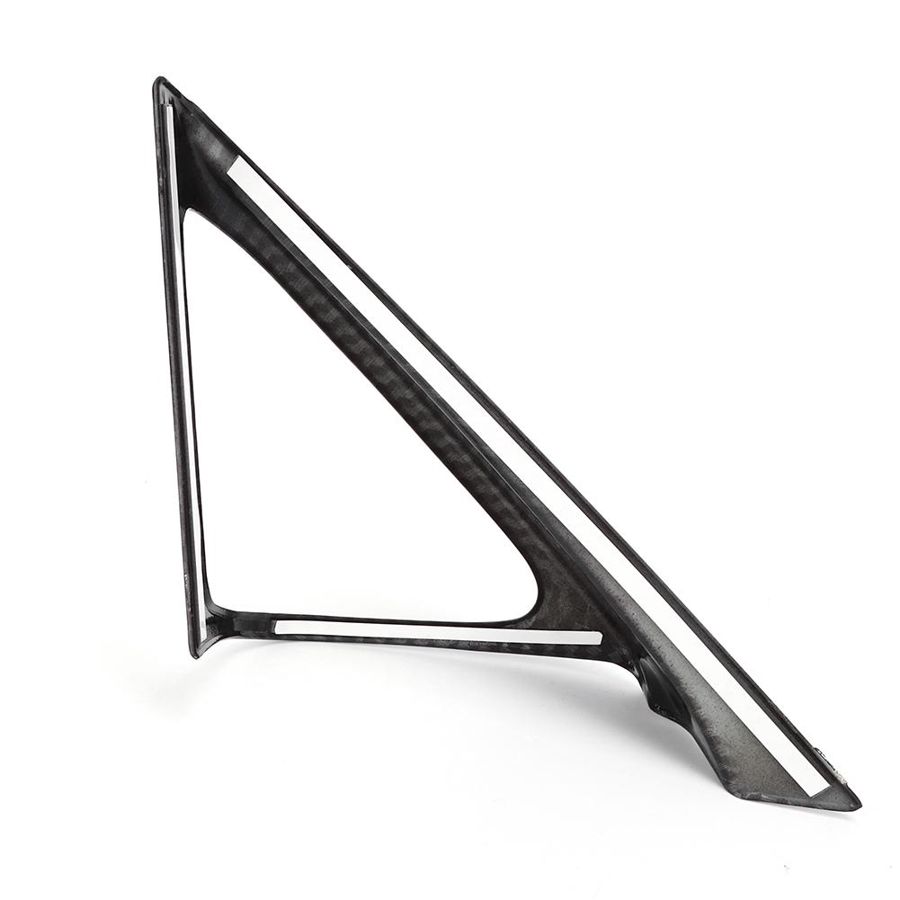 2 шт., накладка на крышку динамика на стойке из углеродного волокна, подходит для Honda Accord 10th