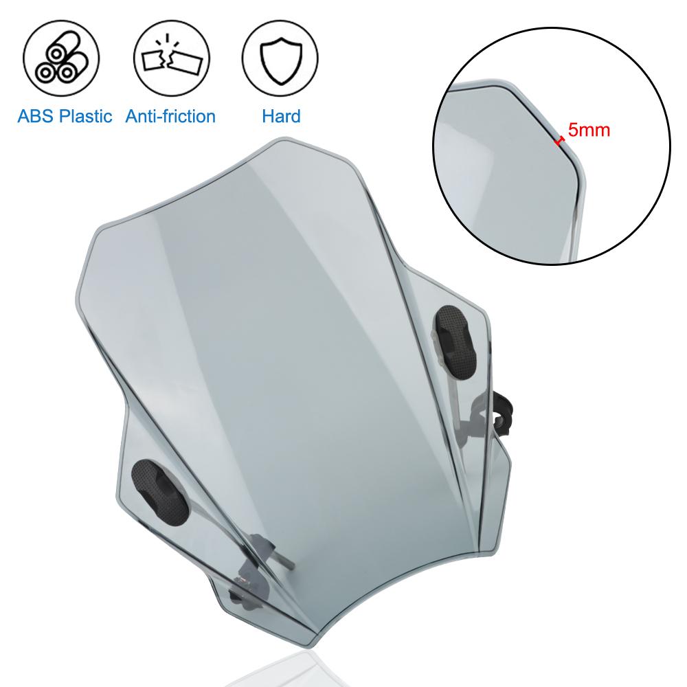 Adjustable Windscreen Windshield Covers Universal Motorcycle Windscreen For HONDA CBR600RR CB1000R GXSR 600 750 For MT07 MT09