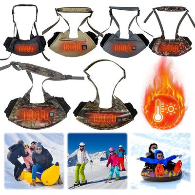 Электрическая грелка для рук с зарядкой через USB, подогреваемая муфта для рук с 3 скоростями и контролем температуры для зимней фотографии во время гольфа на открытом воздухе