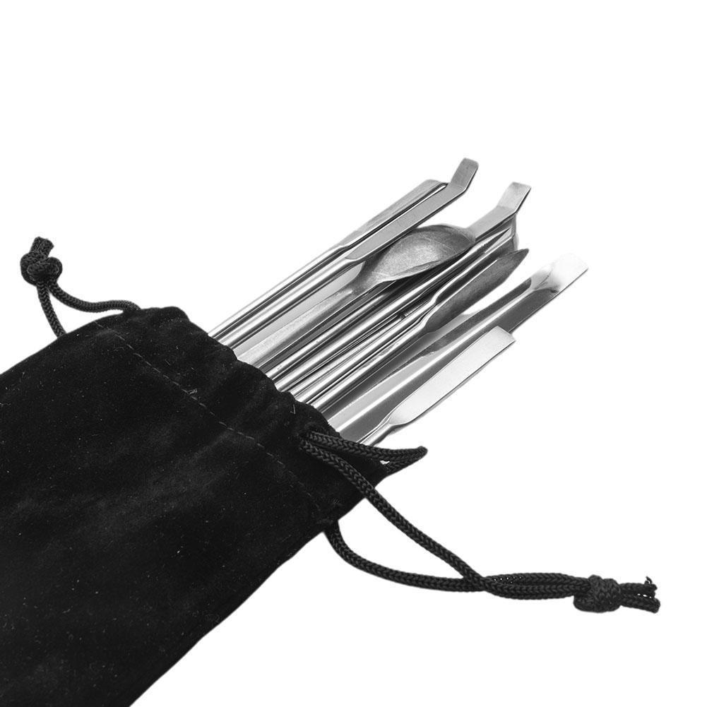 12Pcs Lab Spoon Spatula Laboratory Sampling Spoon Mixing Spat SW High Quality