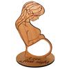 Ultrasound Photo Frame Desktop Decoration Wooden Baby Sonogram Picture Frame Ornament Pregnancy Announcement Expectant Mother