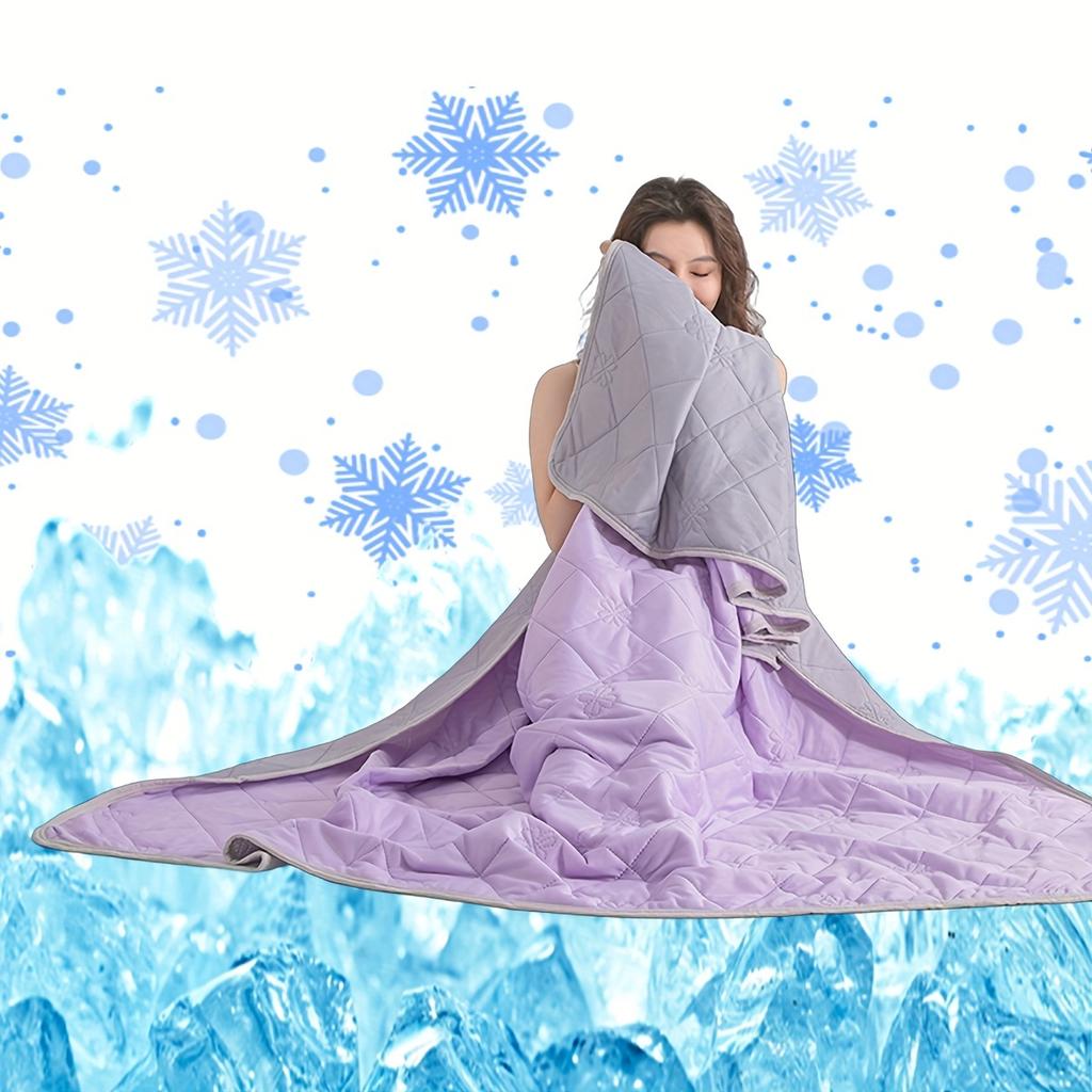 1pc Cool Sense Blanket Cooling Blanket for Hot Sleepers Cooling Blanket Air Cooling Blanket Lightweight Cooling Blanket Larg