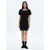 8SECONDS Mini Short-Sleeve Dress Black
