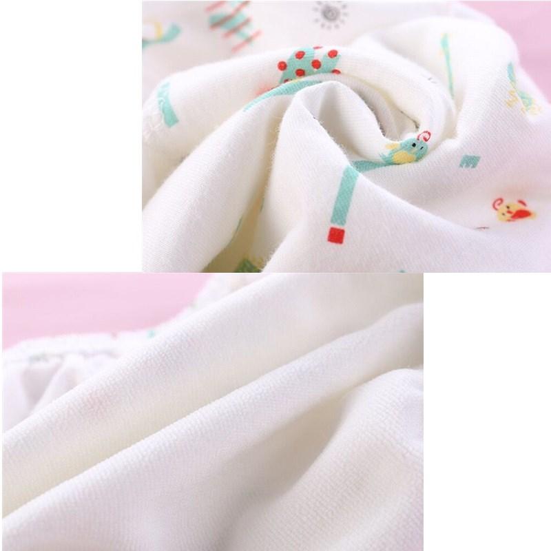 4Pcs BoysCotton Diaper Nappies Pants Reusable Washable Baby Diapers