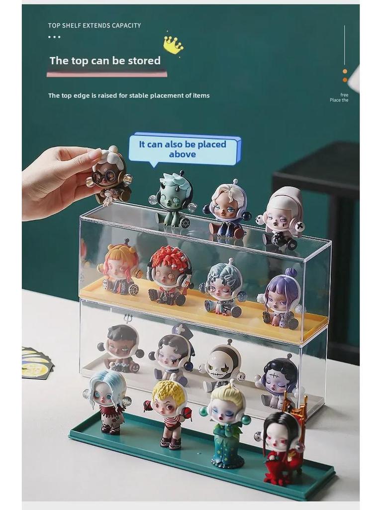 Складная прозрачная витрина для кукол Pop Mart Molly Blind Box