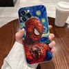 Marvel Oil Painting Transparent Phone Case For iPhone 17 Pro Max 17E 11 12 13 14 15 16 Pro Max Plus 17 Air 16E 7 XS Soft Cover