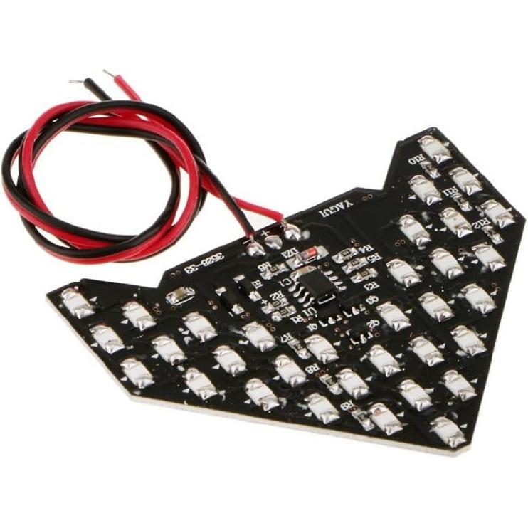 2PCS/Lot!! 33 SMD Sequential Led Lights Arrows Lamp Indicator Safe led Panels Car Side Mirror Turn Signal 33 LED (Blue)