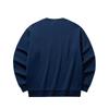 ANTA Micro Fleece Crew Neck Sweatshirt Navy Blue Men Unisex 952548702-7