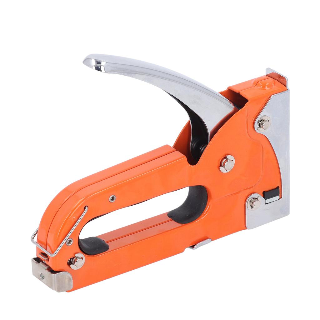 3 в 1 Степлер из легированной стали Сверхмощный ручной степлер и 200 шт. скоб П-образной формы для деревообработки