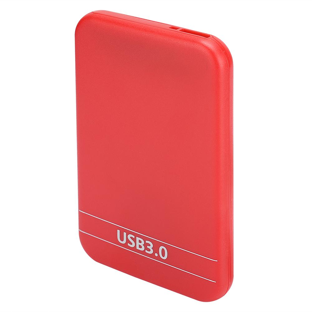 2.5-дюймовый корпус для жесткого диска Портативный ультратонкий корпус для SSD с интерфейсом USB 3.0 для диска ноутбука(красный