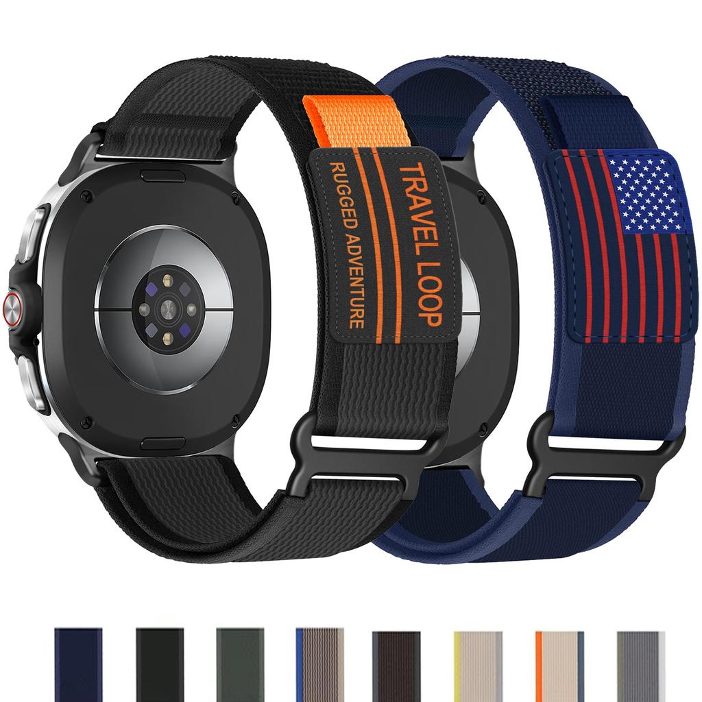 Спортивный ремешок Trail loop для Samsung Galaxy Watch 8/8 classic band 40мм 44мм 46мм Аксессуары спортивный нейлоновый браслет ремешок Galaxy watch 8 ремешок
