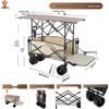 Foldable Outdoor Camping and Picnic Wagon