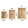 Family Wedding Decor Art Wooden Vintage Photo Frame Picture Holder