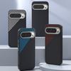 For Google Pixel 9 Pro XL Case Shockproo Magsafe Slim Rigid Alloy Lens Magnetic Wireless Charger Carbon Fiber Case Cover Drop Test